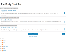 Tablet Screenshot of dustydisciples.blogspot.com