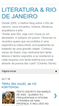 Mobile Screenshot of literaturaeriodejaneiro.blogspot.com