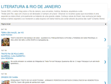 Tablet Screenshot of literaturaeriodejaneiro.blogspot.com