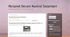 Desktop Screenshot of personeldevamkontrolsistemleriankara.blogspot.com