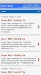 Mobile Screenshot of careerpath4you.blogspot.com