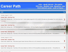 Tablet Screenshot of careerpath4you.blogspot.com