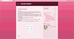 Desktop Screenshot of lincre-genet.blogspot.com