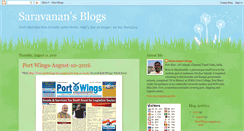 Desktop Screenshot of andamansaravanan.blogspot.com