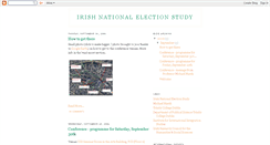 Desktop Screenshot of irishelectionstudy.blogspot.com