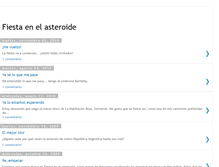 Tablet Screenshot of fiestaenelasteroide.blogspot.com