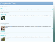 Tablet Screenshot of complete-in-thee.blogspot.com