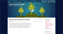 Desktop Screenshot of cfhsteachercadets.blogspot.com