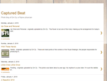 Tablet Screenshot of capturedbeat.blogspot.com