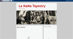 Desktop Screenshot of lamamatapestry.blogspot.com