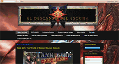 Desktop Screenshot of descansodelescriba.blogspot.com