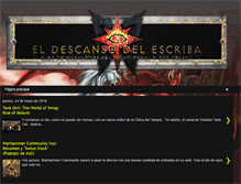 Tablet Screenshot of descansodelescriba.blogspot.com