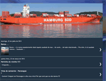Tablet Screenshot of meumundoeumnavio.blogspot.com
