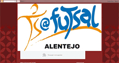 Desktop Screenshot of futsalalentejo.blogspot.com