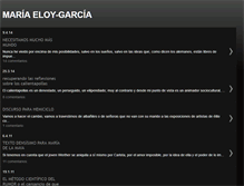 Tablet Screenshot of mariaeloy.blogspot.com