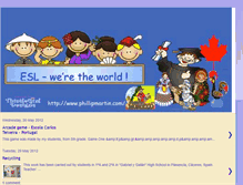 Tablet Screenshot of esl-wearetheworld.blogspot.com