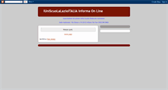 Desktop Screenshot of iuniscuolalazioitalia.blogspot.com
