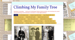 Desktop Screenshot of climbingmyfamilytree.blogspot.com