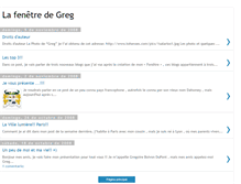 Tablet Screenshot of greg-fenetre.blogspot.com