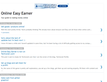 Tablet Screenshot of onlineeasyearner.blogspot.com
