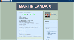 Desktop Screenshot of martinlandax.blogspot.com
