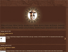 Tablet Screenshot of heritagesabah.blogspot.com