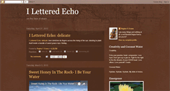 Desktop Screenshot of echopoeticjustice.blogspot.com