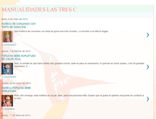 Tablet Screenshot of lastrescmiscosicas.blogspot.com