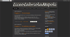 Desktop Screenshot of liceolabriolanapoli.blogspot.com