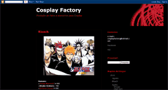 Desktop Screenshot of cosplayfactory.blogspot.com