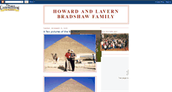 Desktop Screenshot of hlbradshawfam.blogspot.com