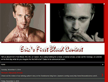 Tablet Screenshot of firstbloodcontest.blogspot.com