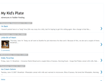 Tablet Screenshot of mykidsplate.blogspot.com