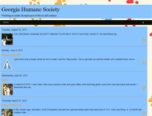 Tablet Screenshot of georgiahumanesociety.blogspot.com