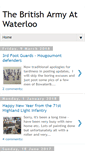 Mobile Screenshot of britisharmywaterloo.blogspot.com