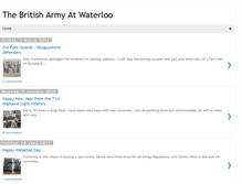 Tablet Screenshot of britisharmywaterloo.blogspot.com