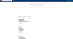 Desktop Screenshot of googletags.blogspot.com