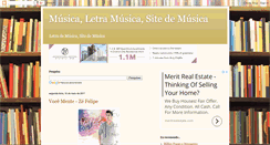 Desktop Screenshot of musicasinteligentes.blogspot.com