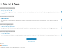 Tablet Screenshot of isfree1upascam.blogspot.com