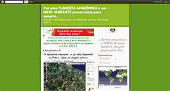 Desktop Screenshot of meioambientepreservado.blogspot.com