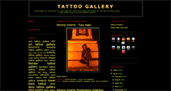 Desktop Screenshot of new-tattoo-gallery.blogspot.com