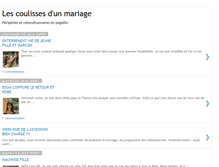 Tablet Screenshot of coulissesmariage.blogspot.com