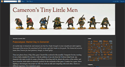 Desktop Screenshot of cameronstinylittlemen.blogspot.com