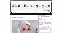 Desktop Screenshot of die-etage.blogspot.com
