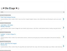 Tablet Screenshot of die-etage.blogspot.com