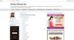 Desktop Screenshot of aneka-resep-ibu.blogspot.com