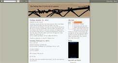 Desktop Screenshot of amatterofchance.blogspot.com
