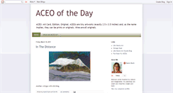 Desktop Screenshot of aceooftheday.blogspot.com
