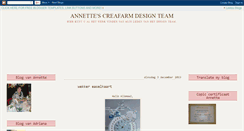 Desktop Screenshot of annettescreafarm-designteam.blogspot.com