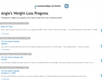 Tablet Screenshot of angie-myweightlossprogress.blogspot.com